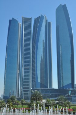 abu Dabi Etihad kuleleri