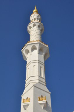 Şeyh Zayed, Abu Dabi 'deki Büyük Cami.