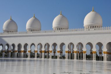Şeyh Zayed, Abu Dabi 'deki Büyük Cami.