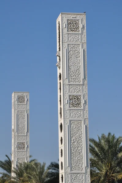 Große Scheich-Zayed-Moschee in Abu Dhabi — Stockfoto