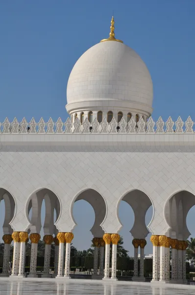 Sheikh Zayed Grande Mesquita em Abu Dhabi — Fotografia de Stock