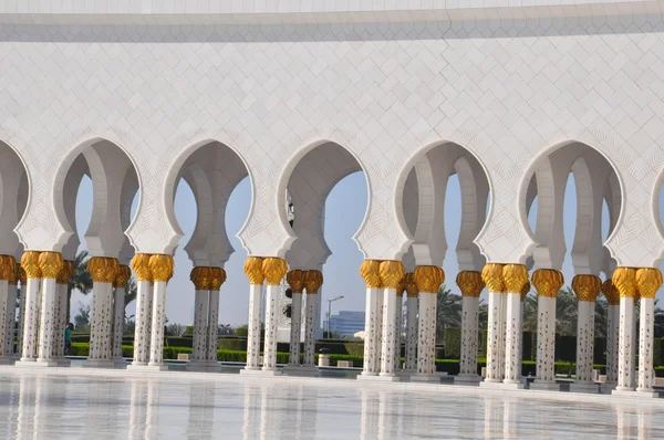 Şeyh Zayed, Abu Dabi 'deki Büyük Cami. — Stok fotoğraf