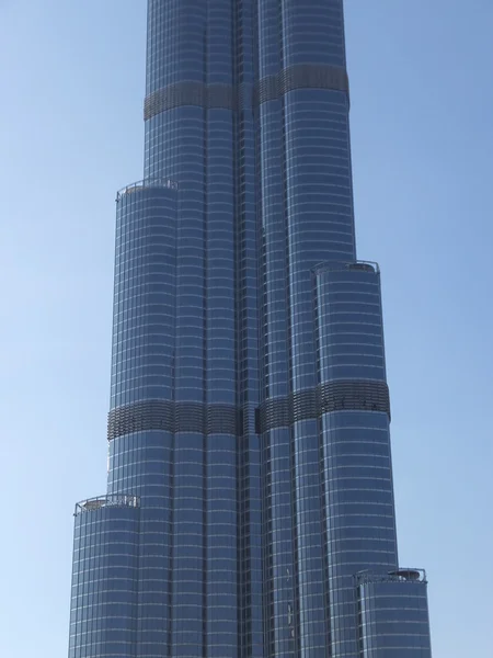 Burj Khalifa en Dubai, Emiratos Árabes Unidos — Foto de Stock