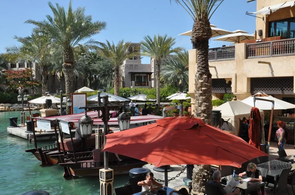 Madinat Jumeirah Arabian Resort a Dubai, Emirati Arabi Uniti — Foto Stock