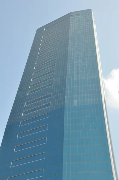超高層ビル ドバイのシェイク ザイード ロードに — ストック写真