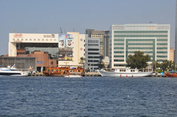 Dubai creek i Förenade Arabemiraten — Stockfoto