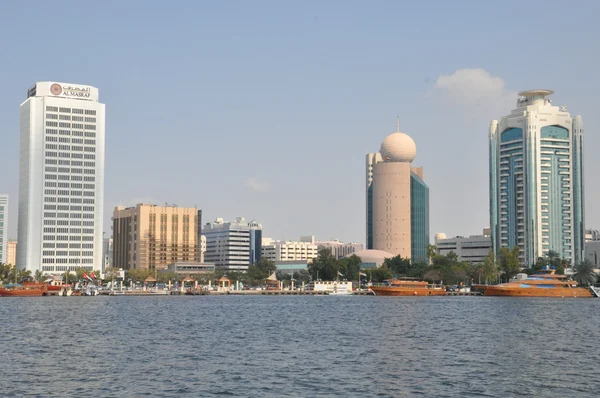 Dubai creek i Förenade Arabemiraten — Stockfoto