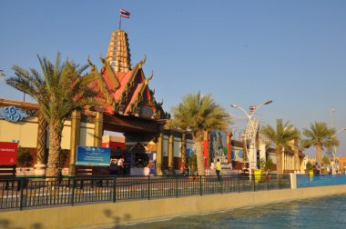 Tayland köşk küresel köyünde, dubai, Birleşik Arap Emirlikleri