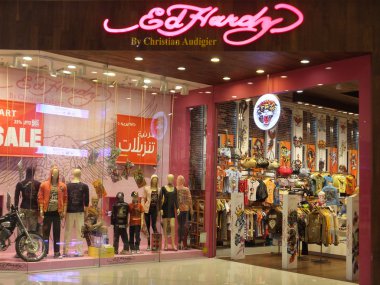 ed hardy mağaza BAE dubai Mall