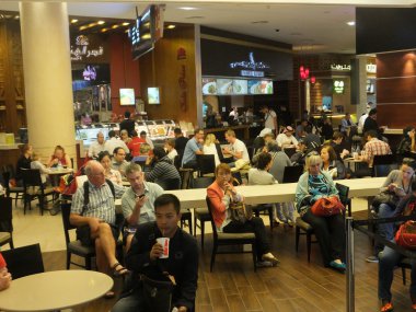 Gıda mahkeme BAE dubai Mall