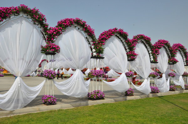 Dubai Miracle Garden in the UAE