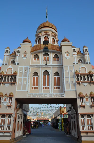 India pavilion at Global Village in Dubai, UAE — Stock Photo, Image