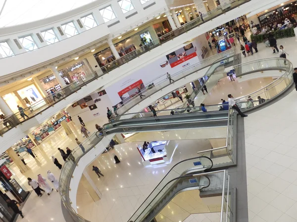 Deira city centrum nákupní centrum v Dubaji, Spojené arabské emiráty — Stock fotografie