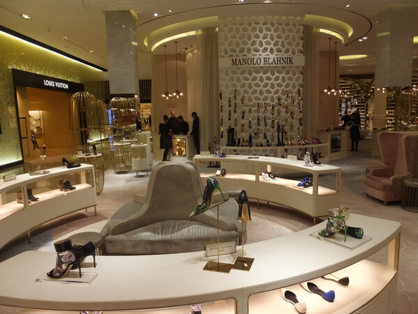 Level Shoe District at Dubai Mall in Dubai, UAE