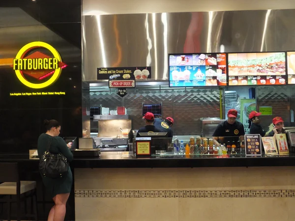 Фатбургер в Дубае в США — стоковое фото