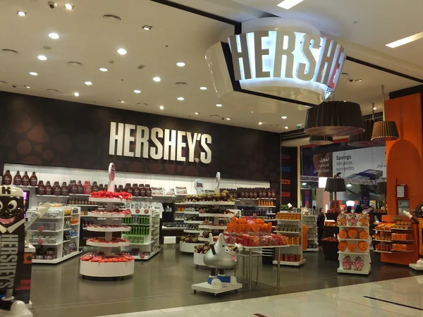 Hershey Chocolate World no Dubai Mall nos EAU — Fotografia de Stock