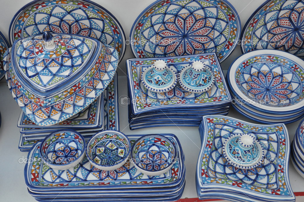 Tunisian Pottery — Stock Photo © sainaniritu #41934265