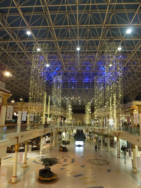 Nákupní centrum Wafi mall v Dubaji, Spojené arabské emiráty — Stock fotografie