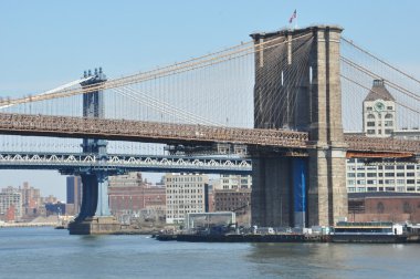 New York 'taki Brooklyn Köprüsü