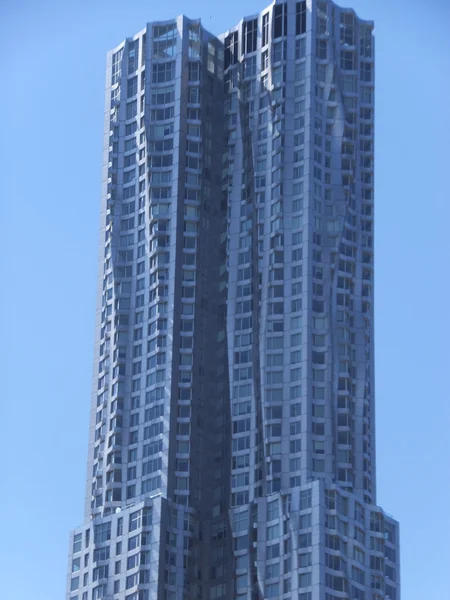 Небоскрёб Манхэттена — стоковое фото