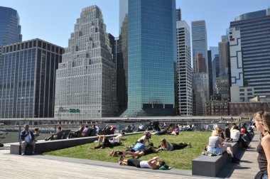 South street Seaport'tan Manhattan, new york