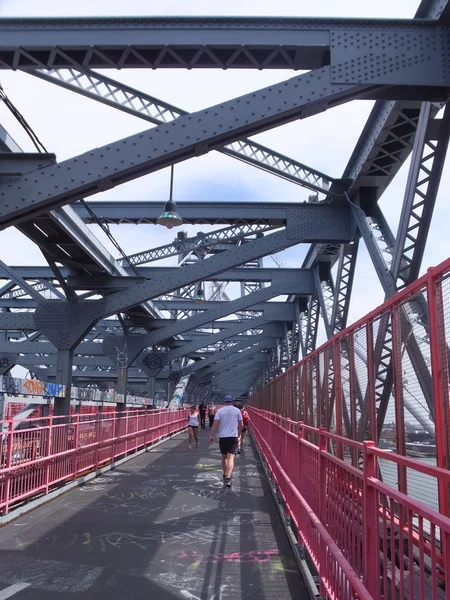 Williamsburg puente en la ciudad de Nueva York — Foto de Stock