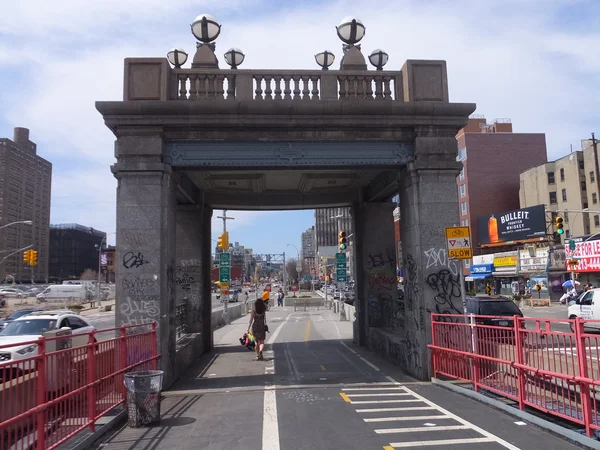 Williamsburg Bridge in New York City — Stock Photo, Image