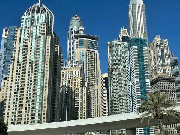 Dubai Uae Dec View Dubai Marina Dubai Uae Seen December — 图库照片