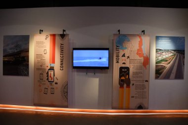 DUBAI, BAE - 20 Aralık 2021 'de Dubai, BAE' deki Expo 2020 'de Malawi pavyonu.