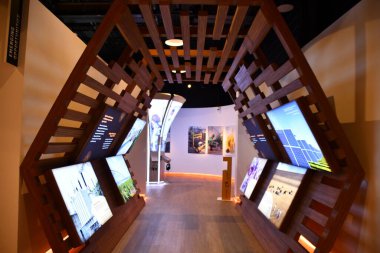 DUBAI, BAE - 20 Aralık 2021 'de Dubai, BAE' deki Expo 2020 'de Malawi pavyonu.