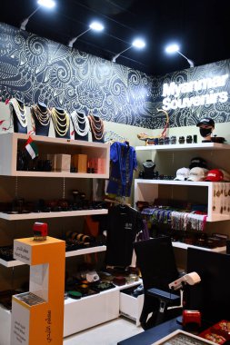 DUBAI, BAE - 20 Aralık 2021 'de Dubai, BAE' deki Myanmar Pavyonu.