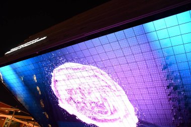 DUBAI, BAE - 20 Aralık 2021 'de Dubai, BAE' deki Suudi Arabistan pavyonu.