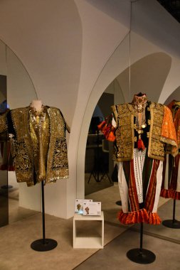 DUBAI, BAE - 20 Aralık 2021 'de Dubai, BAE' deki Tunus pavyonu.