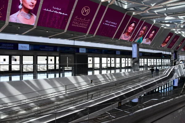 Dubai Uae Dec Expo 2020 Σταθμός Μετρό Στο Ντουμπάι Ηαε — Φωτογραφία Αρχείου