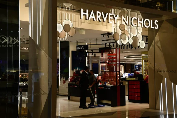 Dubai Emiratos Árabes Unidos Dic Tienda Harvey Nichols Mall Emirates — Foto de Stock