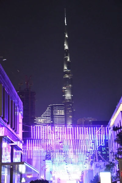 Dubai Vae Dec Zicht Burj Khalifa Vanuit Citywalk Ontwikkeling Dubai — Stockfoto
