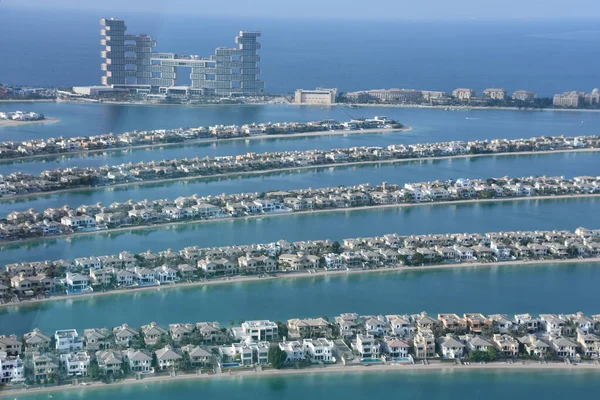 Dubai Förenade Arabemiraten Dec Utsikten Över Palm Jumeirah Från Observationsdäcket — Stockfoto