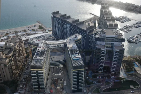 Dubai Förenade Arabemiraten Dec Utsikten Över Palm Jumeirah Från Observationsdäcket — Stockfoto