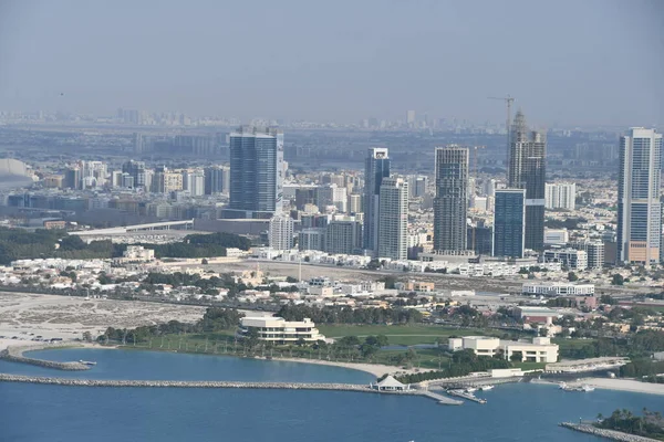 Dubai Förenade Arabemiraten Dec Utsikt Från Observationsdäcket Vid Palmtornet Regis — Stockfoto
