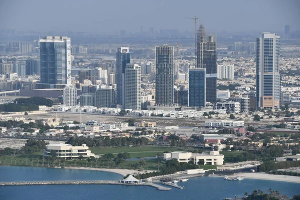 Dubai Emiratos Árabes Unidos Dic Vista Desde Plataforma Observación Palm —  Fotos de Stock