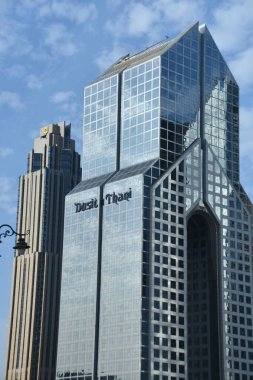 DUBAI, BAE - 26 Aralık 2021 'de Dubai, BAE' de görülen Dusit Thai.