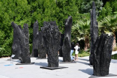 DUBAI, BAE - 20 Aralık 2021 'de Dubai, BAE' deki Çek pavyonu.