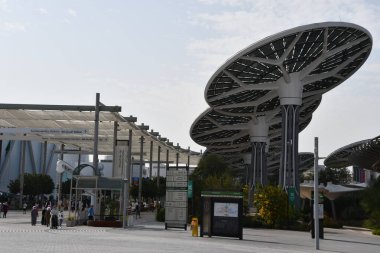 DUBAI, BAE - 26 Aralık 2021 'de Dubai, BAE' de görülen Dünya Fuarı 2020.