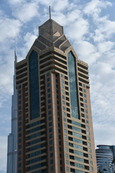 Dubai Uae Dec View Sheikh Zayed Road Skyscrapers Dubai Uae — Stock Photo, Image