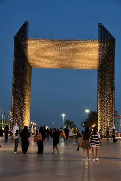 Dubai Uae Dec Carbon Fiber Entryway Pavilion Expo 2020 Dubai — Stock Photo, Image