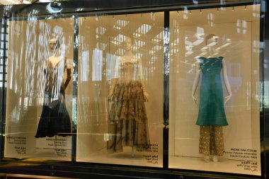 DUBAI, BAE - 20 DEC: 20 Aralık 2021 'de Dubai, BAE' deki İtalya pavyonu.