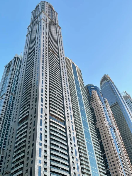 Dubai Оаэ Dec View Dubai Marina Dubai Harbour Uae Seen — стоковое фото