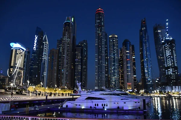 Dubai Uae Dec View Dubai Marina Dubai Harbour Uae Seen — 图库照片