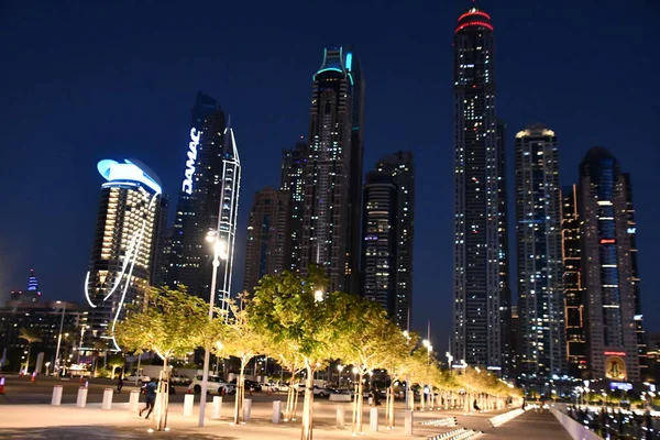 Dubai Uae Dec View Dubai Marina Dubai Harbour Uae Seen — Stock Photo, Image