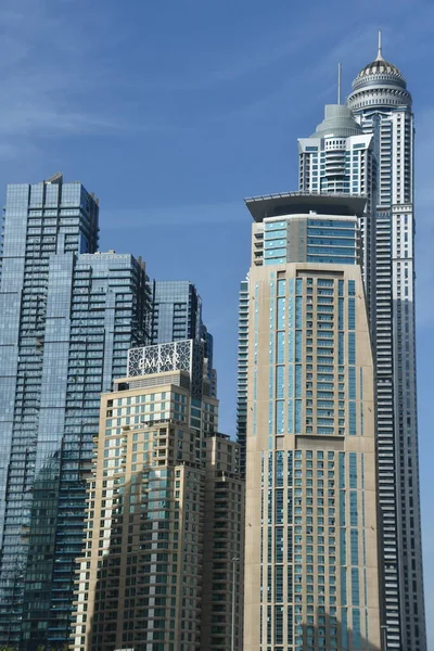 Dubai Uae Dec Skyscrapers Dubai Marina Dubai Oae See Dec — стокове фото